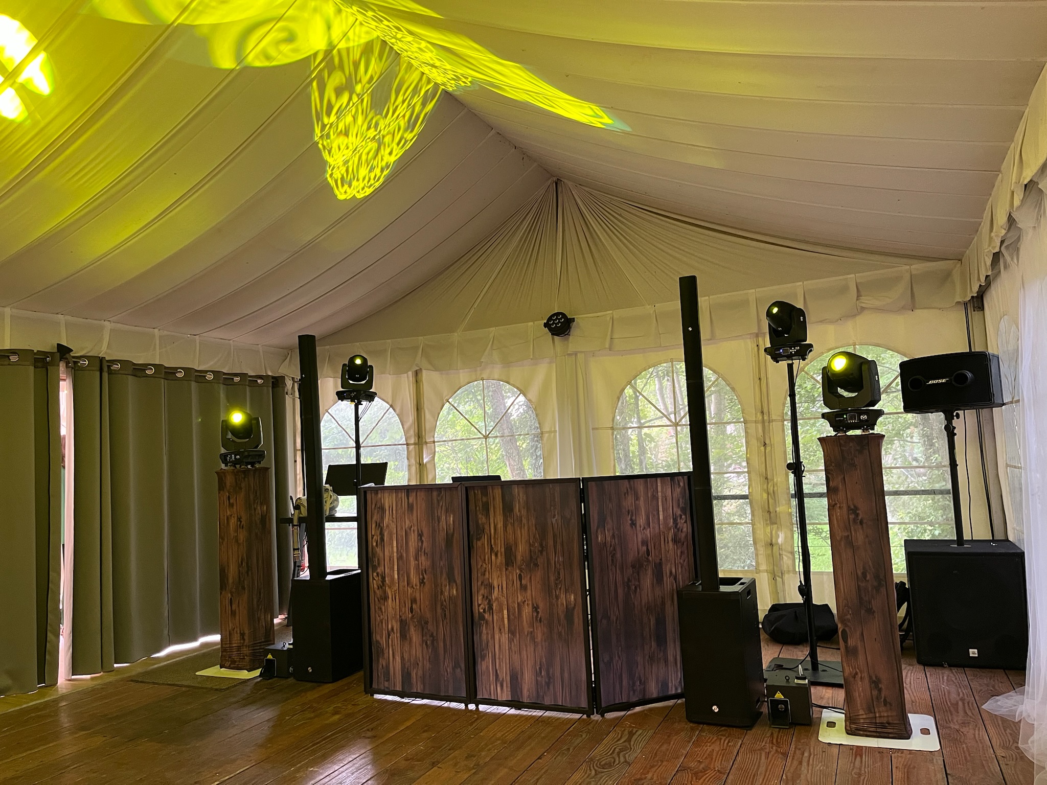 DJ Set up - installation chatignonville 28